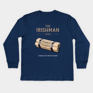 The Irishman - Alternative Movie Poster Kids Long Sleeve T-Shirt